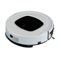 Ni-Mh 14.4V Aspirador robot recargable con dos cepillos laterales, pantalla táctil LED y robot aspirador con pantalla LED